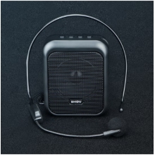 十度（ShiDu） M100 小蜜蜂擴音器教師教學(xué)上課專用上課導(dǎo)游便攜式播放機送話器叫賣機喇叭帶藍牙 經(jīng)典黑