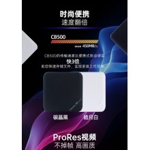 希捷CB500加密移動(dòng)固態(tài)硬盤 黑色 1TB(USB-C線）)