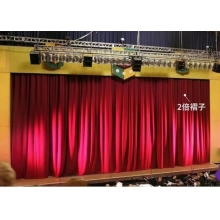 舞臺(tái)電動(dòng)幕布  定做（加厚意大利絨布，軌道，杜亞舞臺(tái)專用電機(jī)ID100-WF，遙控器）